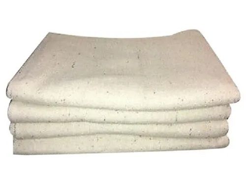 5 mm Thickness Standard Size Plain White Cotton Yoga Blanket