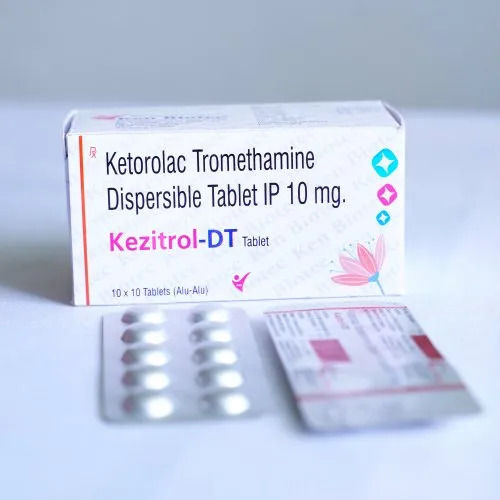 Kezitrol-DT Ketorolac Tromethamine 10 MG Painkiller Tablet, 10x10 Alu Alu