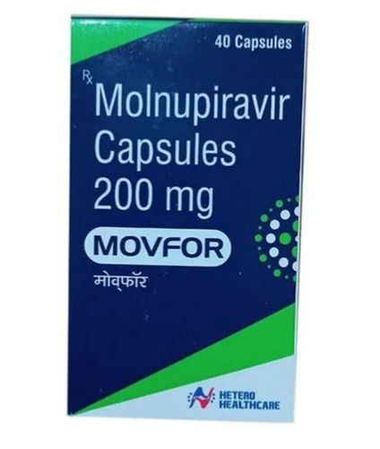 Movfor Molnupiravir Capsules 200mg, 40 Capsules Pack