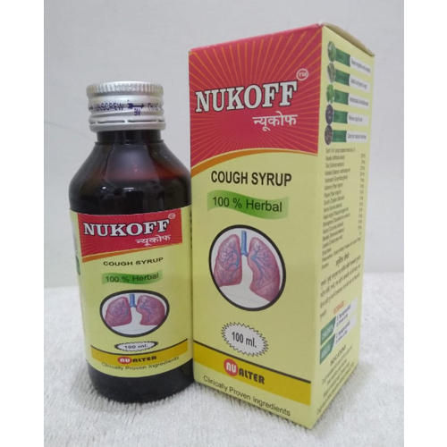 Nukoff 100% Herbal Cough Syrup, 100 Ml Pack