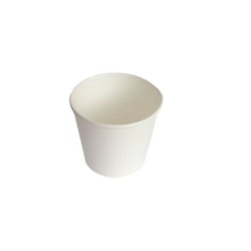 Plain Round Shape 6 Inch Size 150 Ml Disposable Paper Cup For Events And Party Use