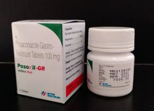 Posoxil-gr Posaconazople Gastro Resistant Tablet 100mg, 10 Tablets Bottle Pack