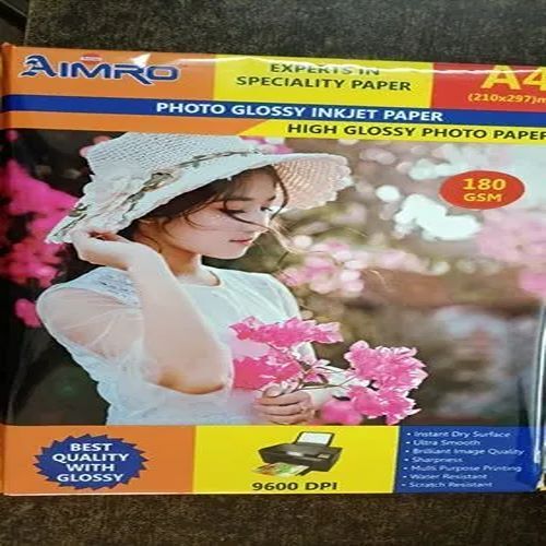 Tear Resistant Premium Design High Adhesion Water Proof Photo Glossy Paper Age Group: Suitable For All Ages