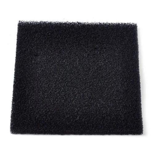 Silver 5Mm Thickness And 1 X 2 Mtr Black Waterproof Filter Foam Sheet For Air Filteration Use