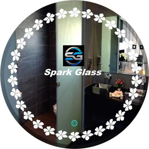 Alluring Design Scratch Resistant Crack Resistant Wall Mounted Round Led Mirror Ingredients: Natural Yeast