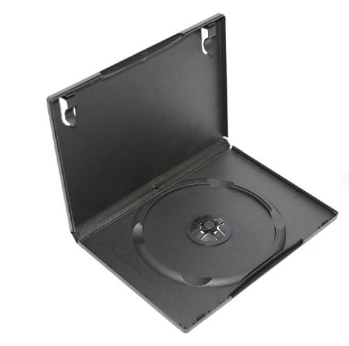 Stainless Steel Injection Molded Polystyrene Material Single Layer Style Dvd Case