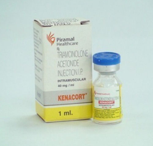 Kenocort Triamcinolone Acetonide Injection IP 40mg/1ml/Vial Pack