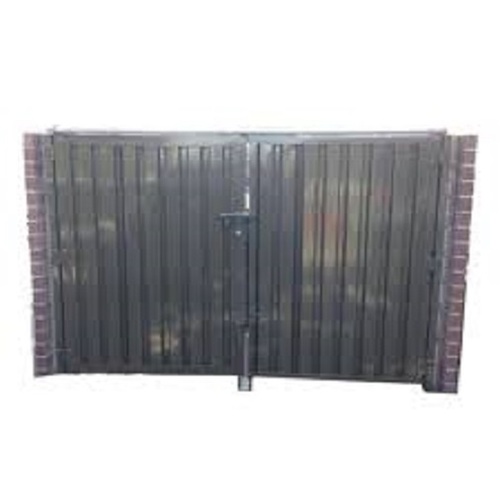 Stainless Steel Modern Look Black Iron Gate