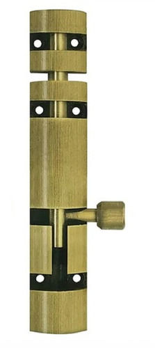 Sturdy Construction Antique Finish Half Round Aluminium Tower Bolt (6 Inch)