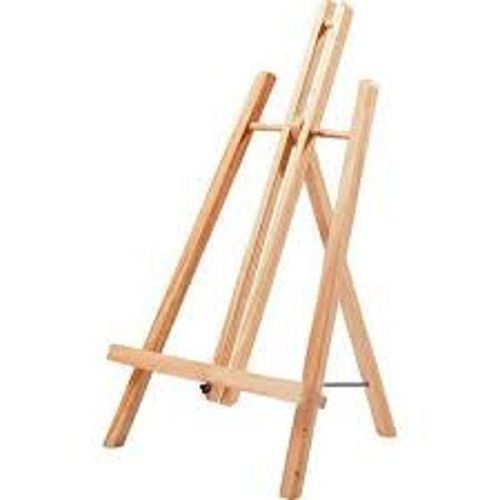 Tripod 2 Feet Height Brown Wooden Material Board Stand