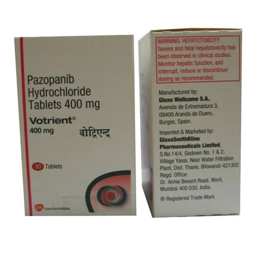 400MG Pazopanib Hydrochloride Tablets