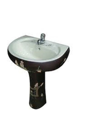 Ceramic Round Shape Stylish And Glossy Finish Wash Basin 