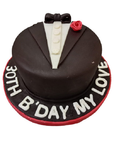 Chocolate Cake - 1 kg, Square, Round, Heart Shape | Eggless, Ideal for Birthday Parties, Anniversaries, and Weddings, 1 Week Shelf Life, Rich Chocolate Flavor