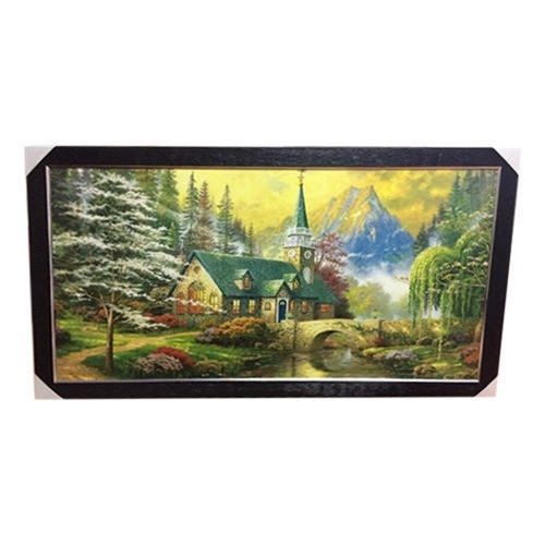 Multi Color Decorative Fiber Plastic Decorative Rectangular Nature Portrait Painting Frame