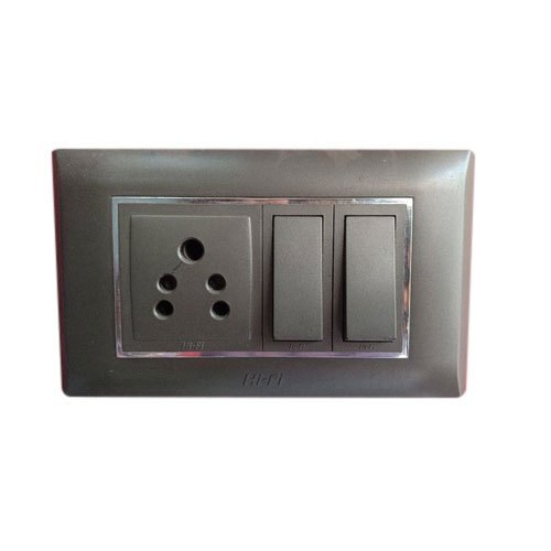 Plastic Material 15 Ampere White 6.4 Inch Size 250 Voltage Switch