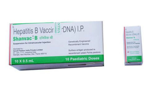 Revac B Vaccine 1* 0.5ml Vial Pack, Single Dose 0.5ml Vial Pack