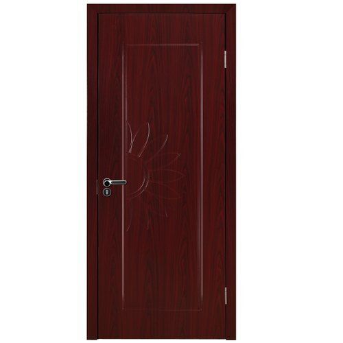 White Strong And Durable Scratch Proof Plain Pvc Fiber Plastic Entrance Door 