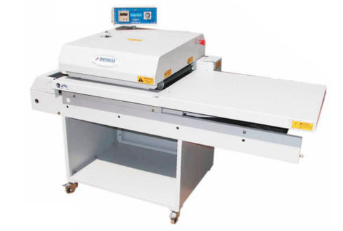 Wheel Mount Portable Compact Conveyor Fusing Machine For Garments