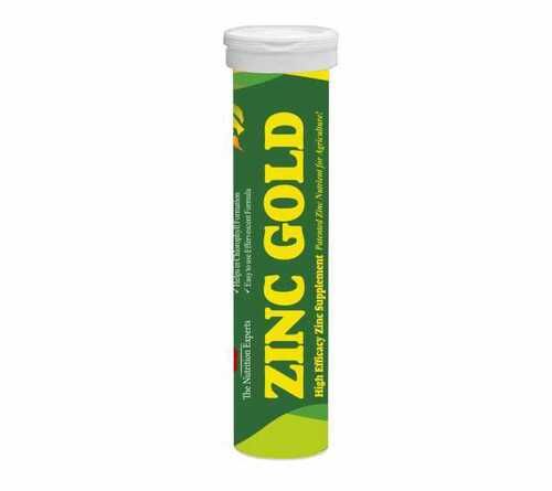 Zinc Gold 12% Edta Chelated Form Zinc Supplement For Plant Growth