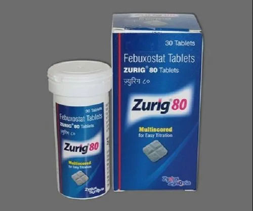 Zurig Febuxostat Tablets 80MG