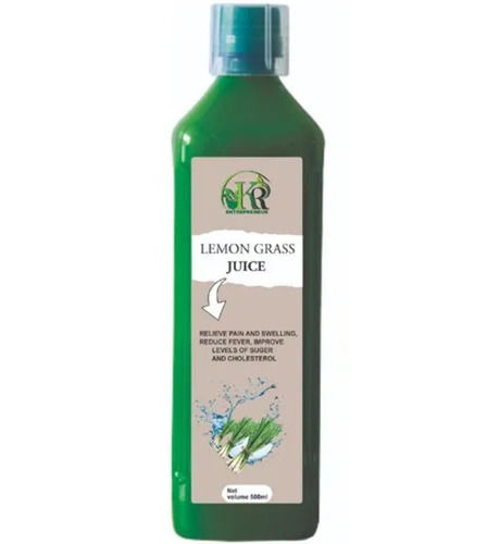 100% Pure and Natural Lemon Grass Herbal Juice, Net Volume 500 ml