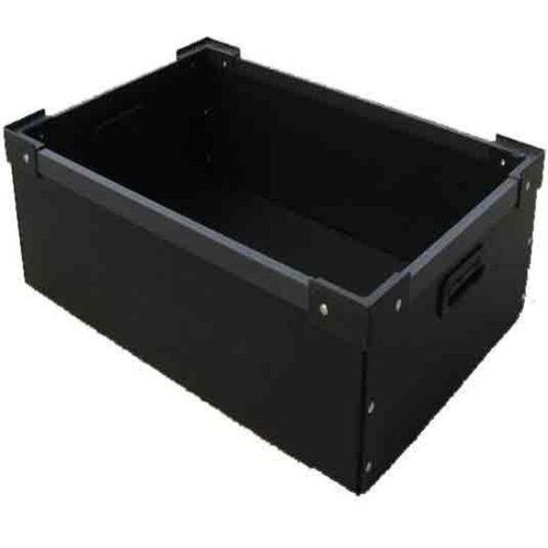 11mm and 5 Kg Capacity Waterproof Black Polypropylene Corrugated Box