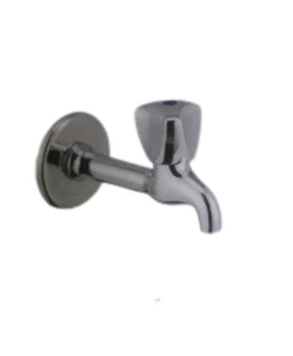 Silver Anti-Corrosive Stainless Steel Shiny Glossy Smooth Bib Cock Tap Long Body 