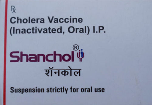 Cholera Vaccine Inactivated Oral IP, 10A 0.5ml Vial Pack