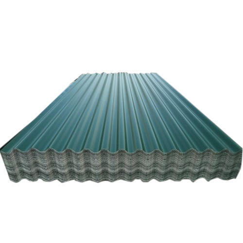 Brown And Green Brown Cold Rolled Color Coated Ms Corrugated Roofing