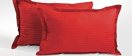 Eco Friendly Skin Friendly Tear Resistance Rectangle Red Pillow Covers (26 Inch) Application: Industrial