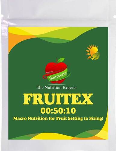 FRUITEX NANO 00-50-10 NPK Fertilizer For Fruit Setting To Sizing