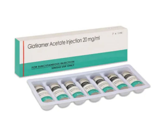 Glatiramer Acetate Injection 20mg, 1x7ml Vial Pack