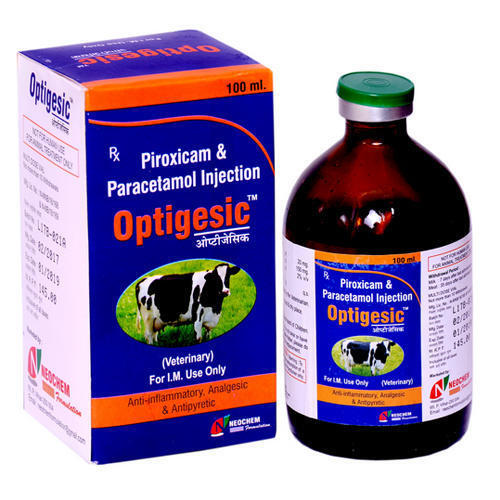 Piroxicam And Paracetamol Injection 100 Ml