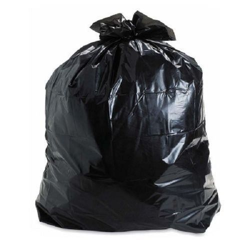 Pp Plain Black Disposable Garbage Bags