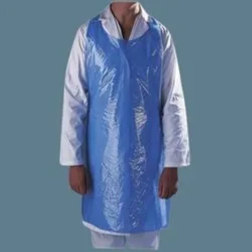 Gray Plain Design Anti Bacterial Water Proof Waterproof Polyethylene Plastic Disposable Apron