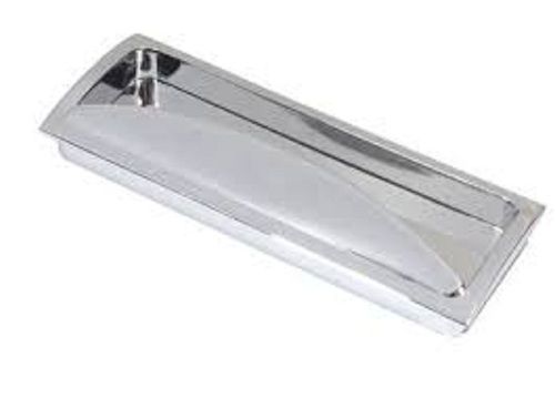 Silver Zinc Recessed Flush Pull Handle