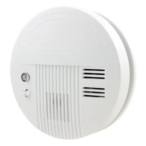 Easy To Install Shock Proof Abs Plastic Body Round Wireless Smoke Detector