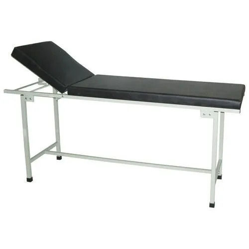 Epoxy Powder Coated Examination Table With Head Rest Adjustable