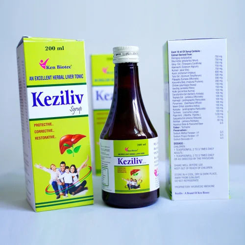 Keziliv Herbal Hepatoprotective Liver Care Syrup, 200 ML