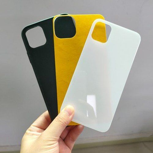 Multi Color Rectangular Shape Sublimation Glass Phone Case