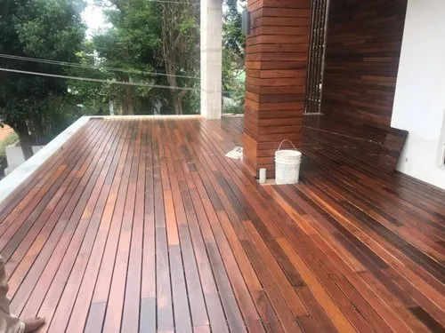 wooden deck flooring