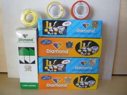 Single Sided Diamond Teflon Tape With 12mm , 19mm, 25 Mm, White Color