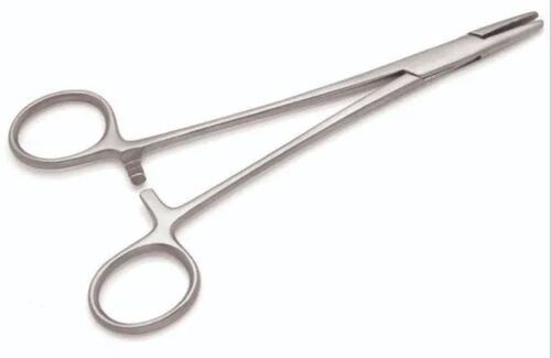 Stainless Steel Mayo Hegar Needle Holder With Lock Grade: Aaa