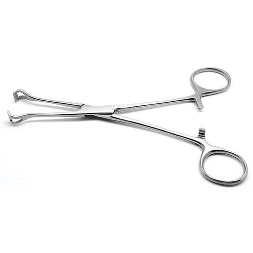 Stainless Steel Silver Babcock Grasping Forceps