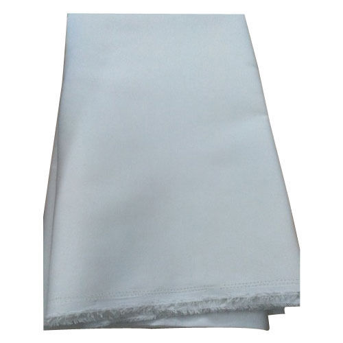 White Georgette Plain Pocketing Fabric For Garment Use, Washable