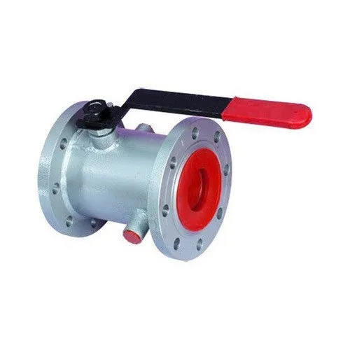 Different Available 200 Mm Optimum Finish Heat Resistant Eight Holes Cast Iron Flanged Ball Valve