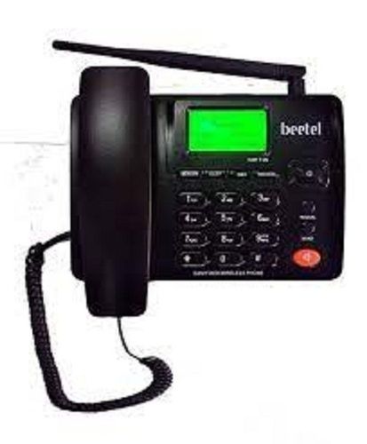 Plastic 730G Black Landline Connection Caller Id Telephone