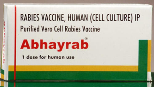 Abhayrab Vaccine Anti Rabies Injection, 1 Dose For Human Use