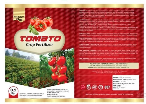 Anti Fungal Organic Tomato Crop Fertilizer