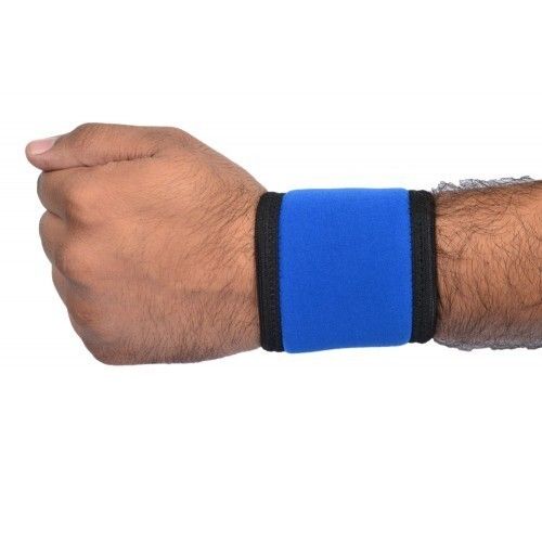 Blue And Black Adjustable Universal Wrist Binder